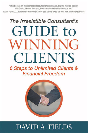 The Irresistible Consultant's Guide to Winning Clients - 6 Steps to Unlimited Clients & Financial Freedom - cover