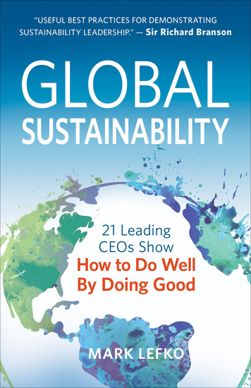 Global Sustainability - 21 Leading CEOs Show How to Do Well by Doing Good - cover