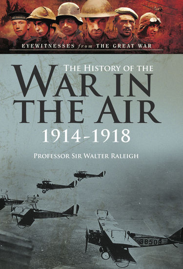 The History of the War in the Air - 1914-1918 - cover