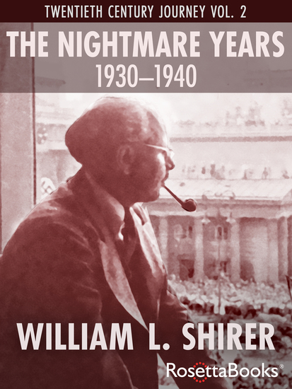 The Nightmare Years 1930–1940 - cover