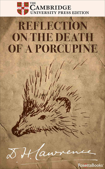 Reflection on the Death of a Porcupine - And Other Essays - cover