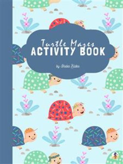 Turtle Mazes Activity Book for Kids Ages 3+ (Printable Version) - cover