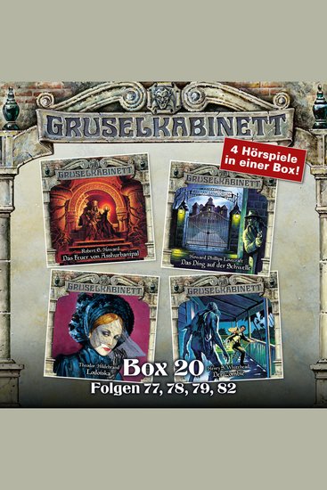 Gruselkabinett Box 20: Folgen 77 78 79 82 - cover
