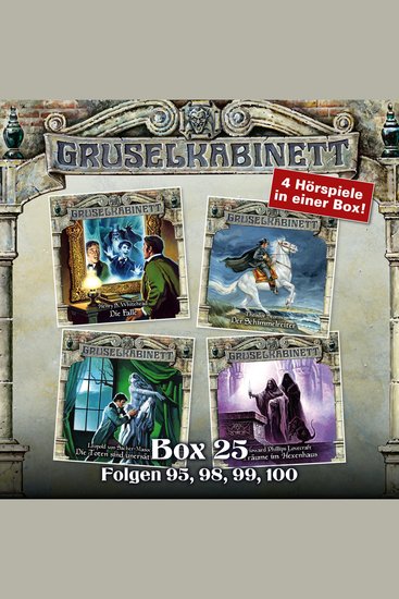 Gruselkabinett Box 25: Folgen 95 98 99 100 - cover