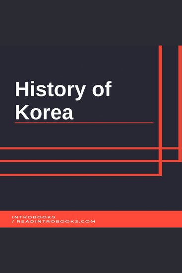 History of Korea - cover