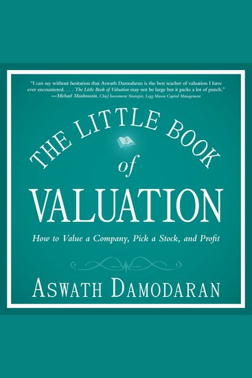 The Little Book of Valuation - How to Value a Company Pick a Stock and Profit - cover
