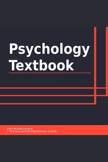 Psychology Textbook - cover