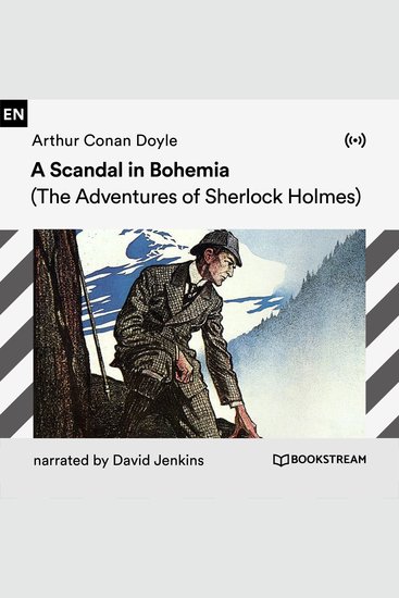 A Scandal in Bohemia - The Adventures of Sherlock Holmes - cover