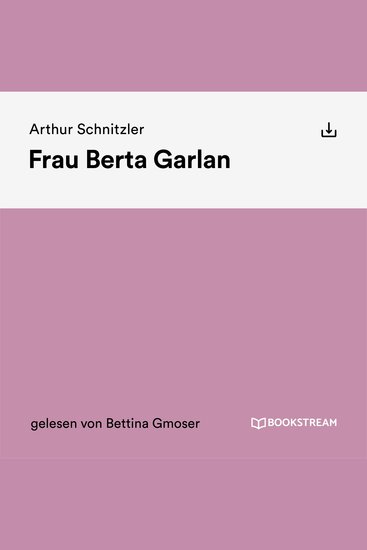 Frau Berta Garlan - cover