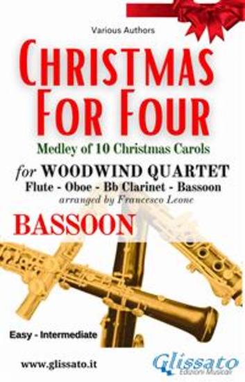 Bassoon part of "Christmas for five" - Woodwind Quartet - cover