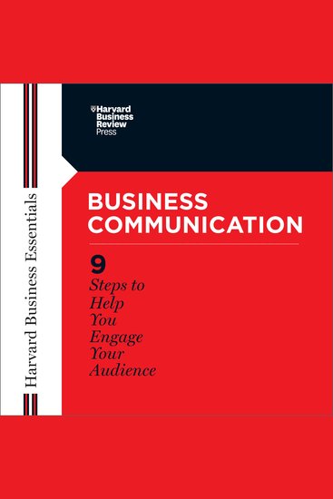 Business Communication - 9 Steps to Help You Engage Your Audience - cover