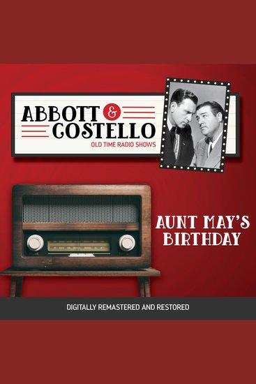 Abbott and Costello: Aunt May's Birthday - cover