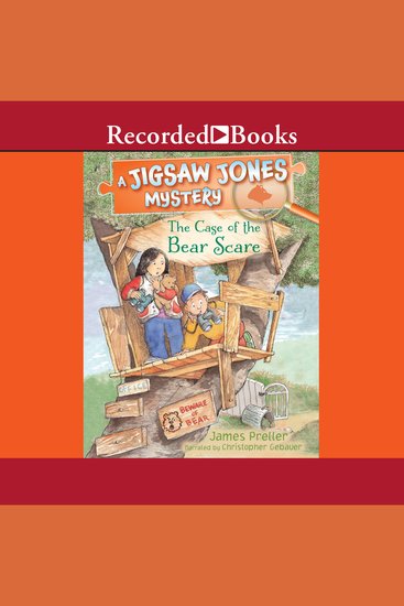 The Jigsaw Jones: Case of the Bear Scare - cover