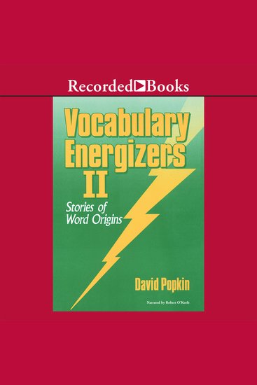 Vocabulary Energizers - Stories of Word Origins - cover