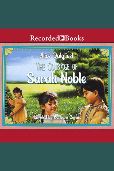 The Courage of Sarah Noble - cover