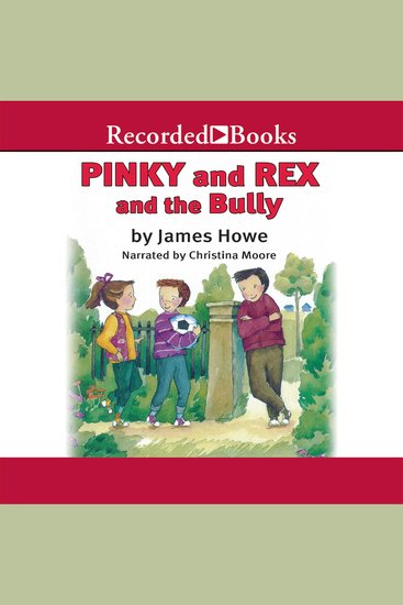 Pinky and Rex and the Bully - cover