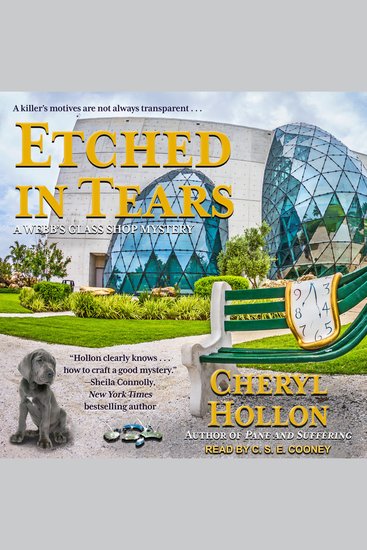 Etched in Tears - A Webb's Glass Shop Mystery - cover