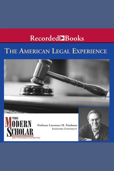 The American Legal Experience - cover