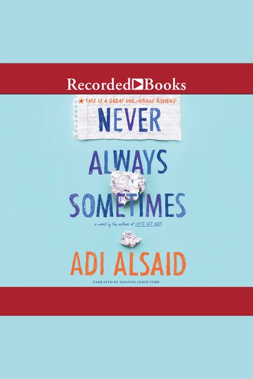 Never Always Sometimes - cover