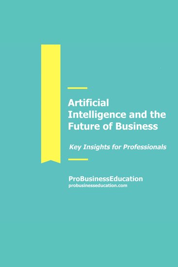 Artificial Intelligence and Future of Business - cover