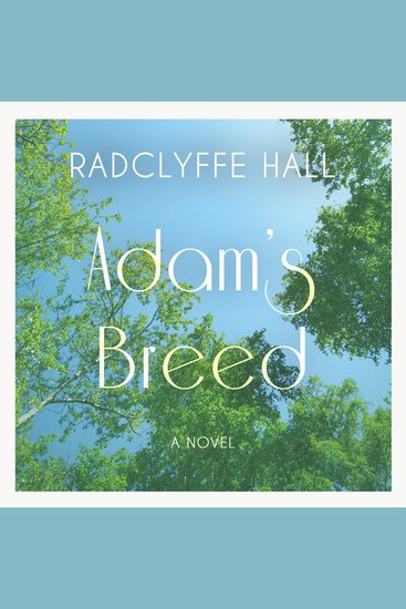 Adam's Breed - A Novel–Digitally Narrated Using a Synthesized Voice - cover