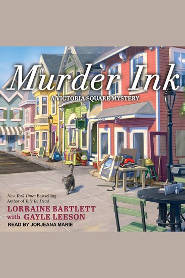 Murder Ink - Victoria Square Mystery Book 6 - cover