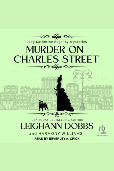 Murder on Charles Street - cover