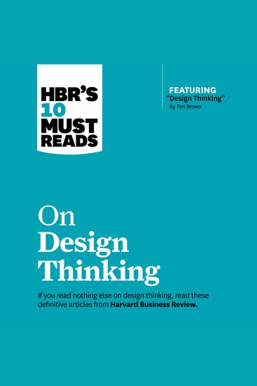 HBR's 10 Must Reads on Design Thinking - cover