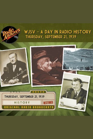 WJSV - A Day in Radio History - cover