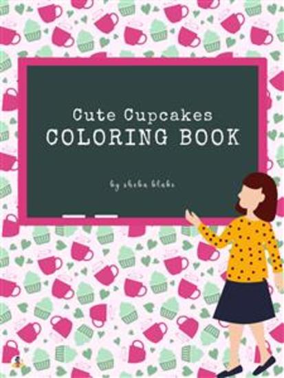 Cute Cupcakes Coloring Book for Kids Ages 3+ (Printable Version) - cover