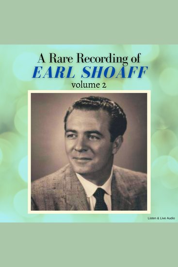 Rare Recording of Earl Shoaff A - Volume 2 - cover
