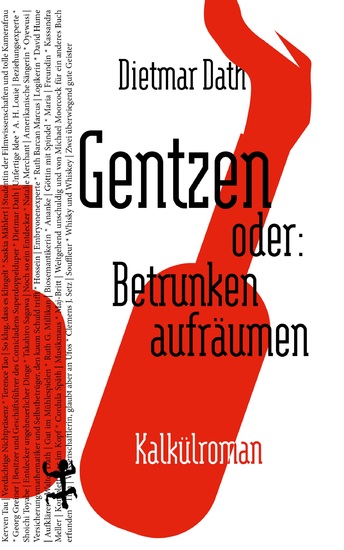 Gentzen oder: Betrunken aufräumen - Ein Kalkülroman - cover