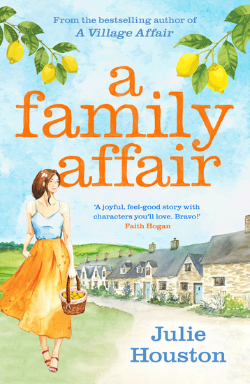 A Family Affair - the irresistibly funny heartwarming new read from bestselling author Julie Houston - cover