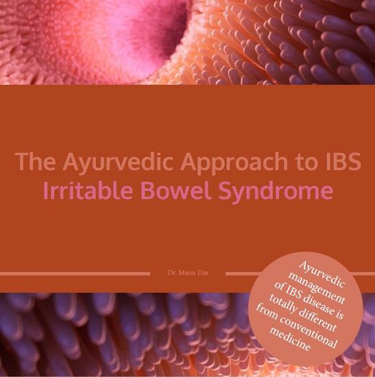The Ayurvedic Approach to IBS Irritable Bowel Syndrome - cover