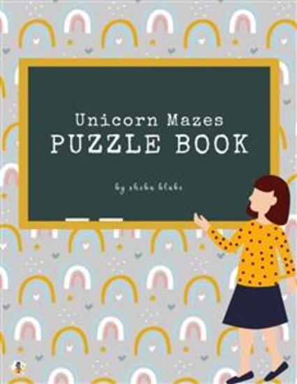 Unicorn Mazes Puzzle Book for Kids Ages 3+ (Printable Version) - cover