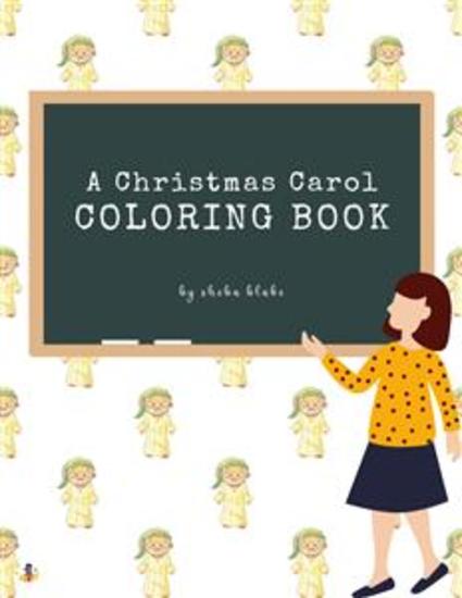 A Christmas Carol Coloring Book for Kids Ages 3+ (Printable Version) - cover