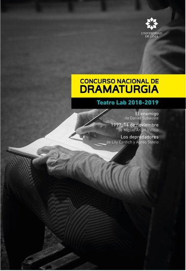 Concurso Nacional de Dramaturgia - Teatro Lab 2018-2019 - cover