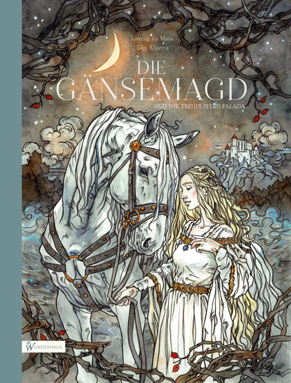 Die Gänsemagd und ihr treues Pferd Falada - Ein Märchen vom Loslassen und Finden - cover
