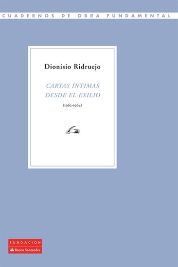 Cartas íntimas desde el exilio (1962-1964) - cover