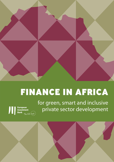 Finance in Africa - for green smart and inclusive private sector development - cover