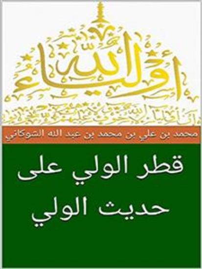 ولاية الله والطريق إليها - قطر الولي على حديث الولي - cover