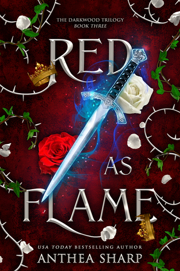 Red as Flame - A Dark Elf Fairy Tale - cover