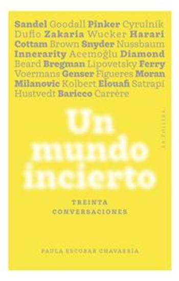 Un mundo incierto - Treinta conversaciones - cover