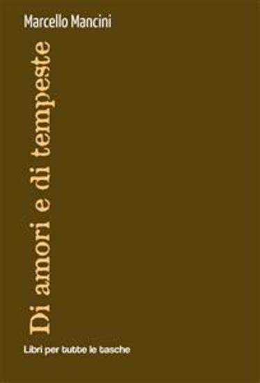 Di amori e di tempeste - cover