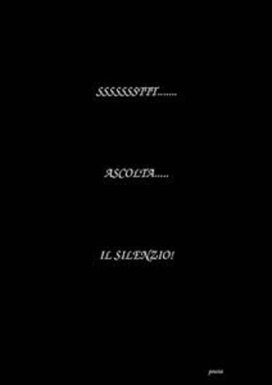 Il Silenzio - Poesie pensieri - cover