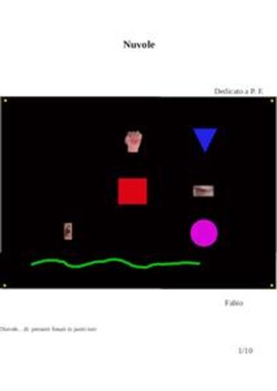 Nuvole - Poesie pensieri - cover