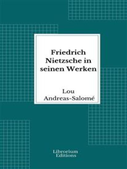 Friedrich Nietzsche in seinen Werken - cover