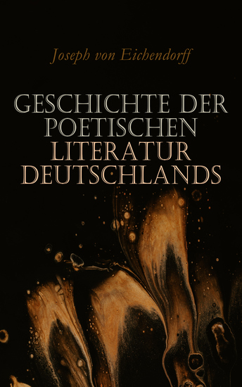Geschichte der poetischen Literatur Deutschlands - cover