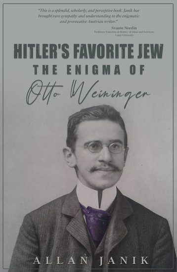 Hitler's Favorite Jew - The Enigma of Otto Weininger - cover