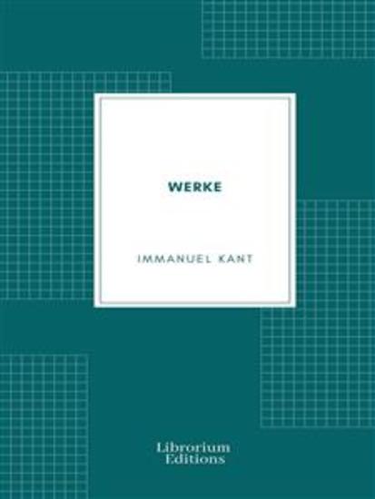 Werke Immanuel Kant - cover